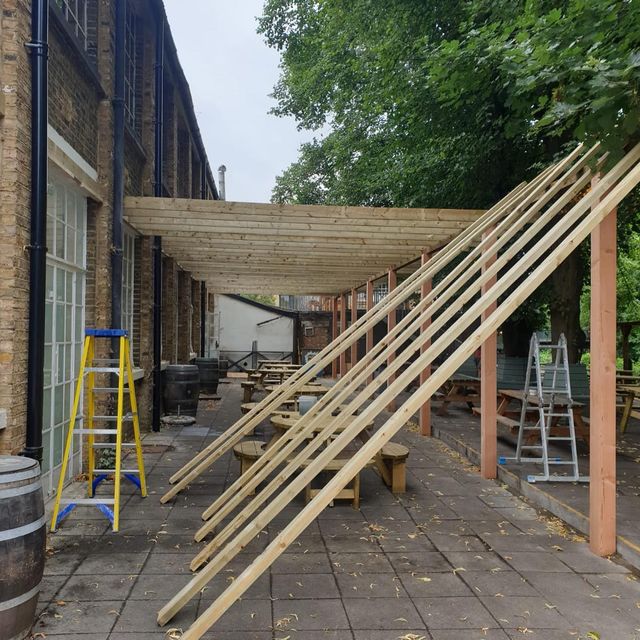 Timber Pergola Construction