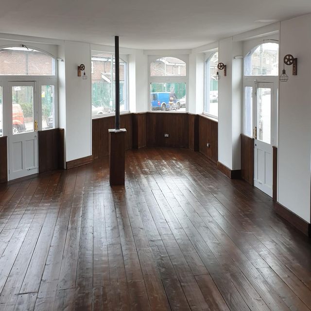Restored Hardwood Flooring