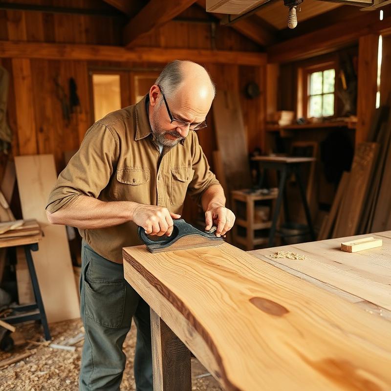 Craftsman at work
